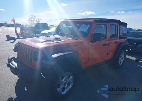 2018 Jeep Wrangler Unlimited Rubicon 4X4 from USA, damaged, VIN 1C4HJXFG9JW217008